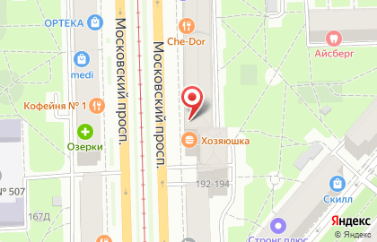 Ресторан Mama Roma на Московском проспекте на карте