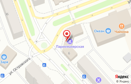 Кабинет ногтевого сервиса на улице Островского на карте