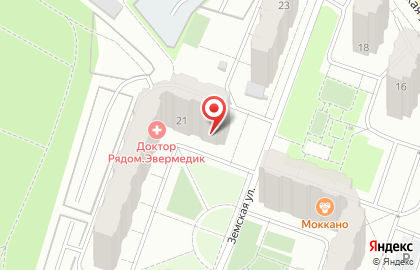 Автоцентр Форсаж на Земской улице на карте