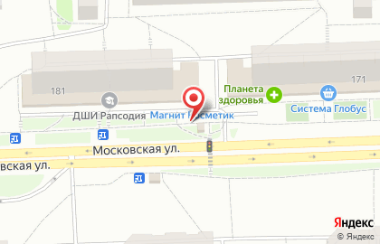 Киоск по продаже яиц и мясной продукции Куриная слобода на Московской улице на карте