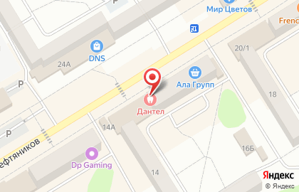 Клиника Дантел на карте