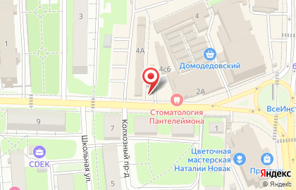 Магазин Молочный дворик на карте