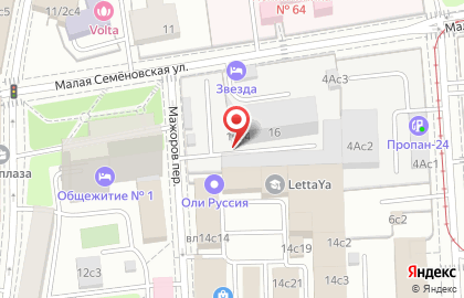 Мосгортранс в Москве на карте