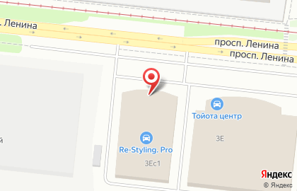 Автоцентр Лексус-Челябинск на карте