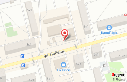 Юбилейный в Электростали на карте