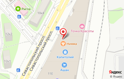 Магазин текстиля для дома Cozy Home на Севастопольском проспекте на карте