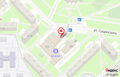 Супермаркет Эверест дисконт в Саранске на карте