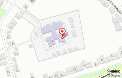 Детский сад №4 в Перевозном переулке на карте