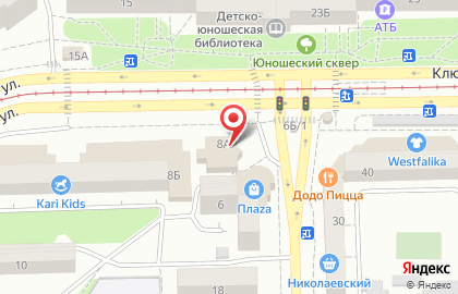 СберБанк на Ключевской улице, 8а на карте