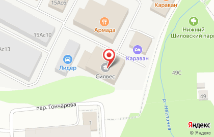 Спортивный центр Кижанка на карте