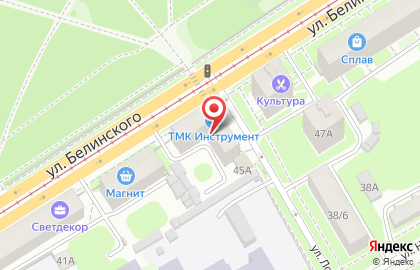 Производственная компания Славянка на улице Белинского на карте