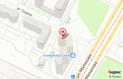 Салон красоты Мята в Ленинском районе на карте