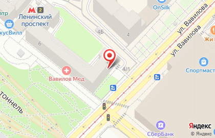 Общественный пункт охраны порядка Южного административного округа в Москве на карте