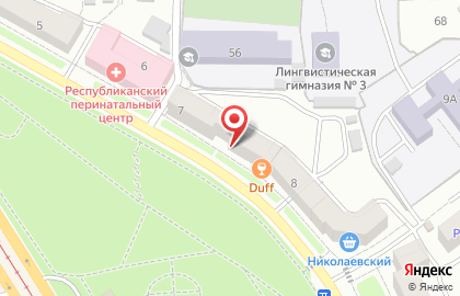 Студия цветов и декора White на проспекте Победы на карте