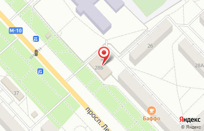 Садко на проспекте Ленина на карте