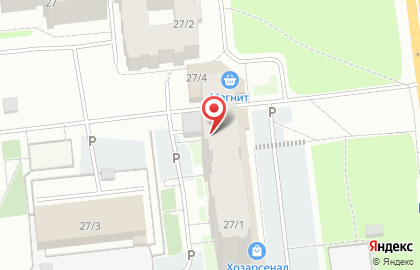 Строящийся жилой дом по ул. Петрозаводская, 27/1 на карте