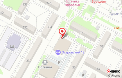 Рекламное агентство Паутина в Октябрьском районе на карте