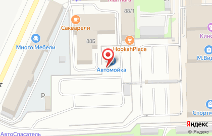 Автомойка У Джем Молла на карте