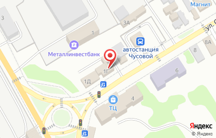 Салон связи Связной на улице Свердлова на карте