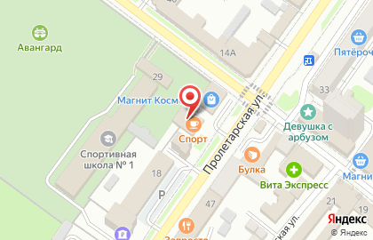 EKG на Пролетарской улице на карте