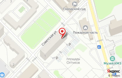Московская областная коллегия адвокатов Эквитас на Советской улице на карте