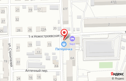 Гипермаркет Пятёрочка на Магистралиной улице на карте