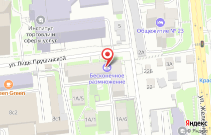 Салон печати Бесконечное размножение в Железнодорожном районе на карте