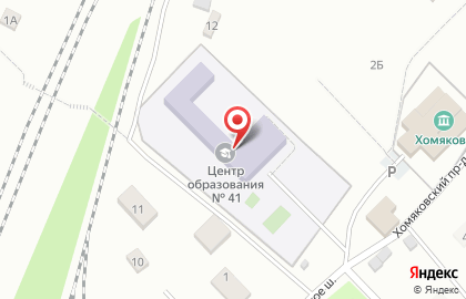 Средняя общеобразовательная школа №44 в Зареченском районе на карте