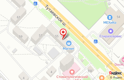 Сеть супермаркетов Магнит в Дзержинском районе на карте