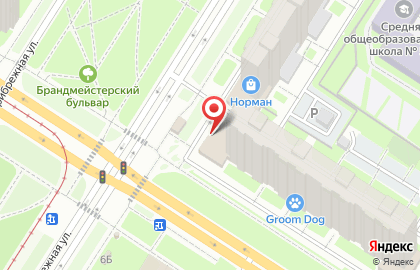 Магазин товаров для шитья и вязания на Шлиссельбургском проспекте, 24 к1 на карте