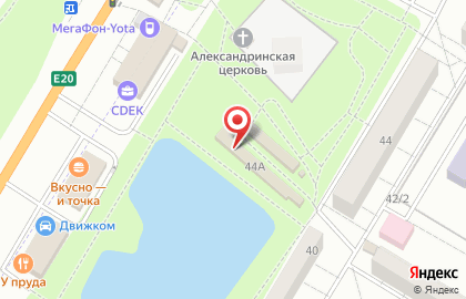 Магазин овощей и фруктов на Красносельском шоссе на карте