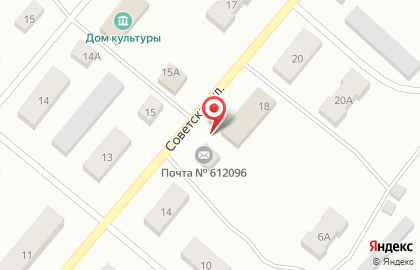 Магазин Звениговский мясокомбинат на Советской улице на карте