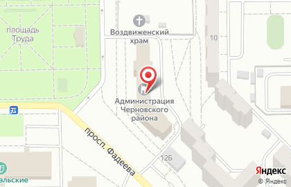 Дуэт в Черновском районе на карте