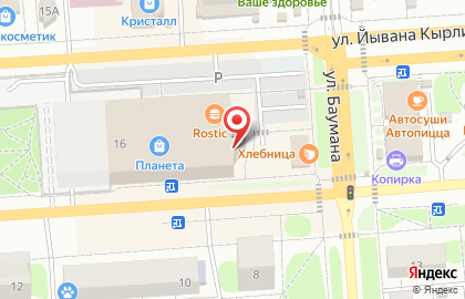 Банкомат СберБанк в Йошкар-Оле на карте
