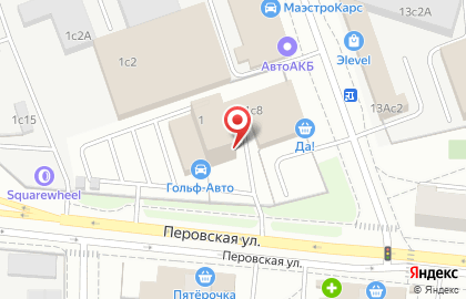 Торговая компания Техкомресурс на Перовской улице на карте