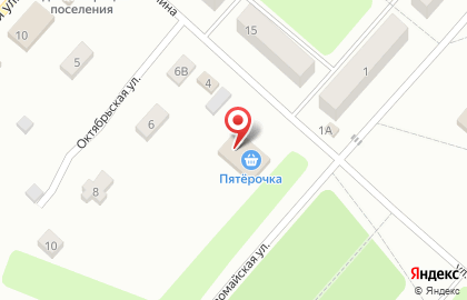 Супермаркет Пятерочка на Ленина, 6 на карте