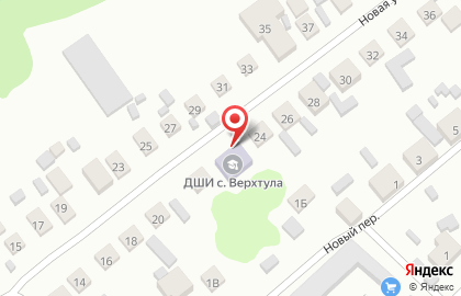 Детская школа искусств с. Верх-Тула в Верх-Тулинском на карте