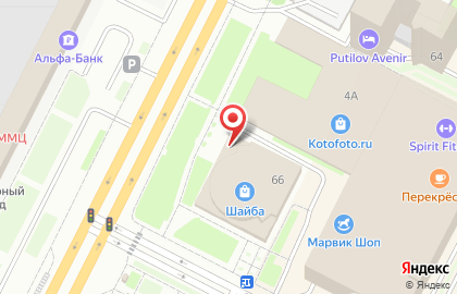 Магазин бытовой химии в Санкт-Петербурге на карте