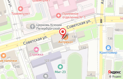 Издательский центр Конкорд в Октябрьском районе на карте