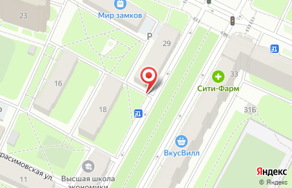 Ателье по Ремонту Одежды на Бестужевской улице на карте