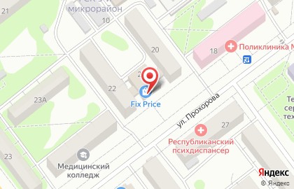Магазин трикотажных изделий Цена Красна на карте