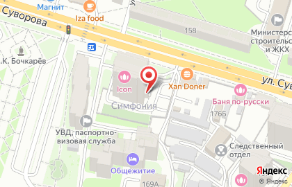 Торговый дом Мастер в Ленинском районе на карте