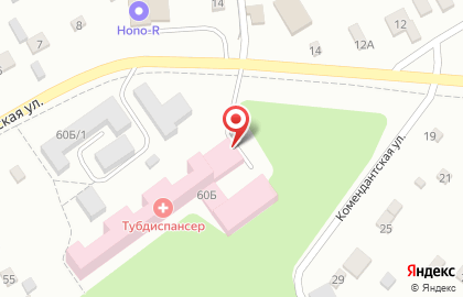 Поликлиника Новокузнецкий клинический противотуберкулезный диспансер на карте
