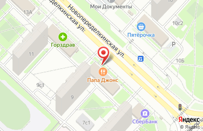 Магазин овощей и фруктов в Москве на карте