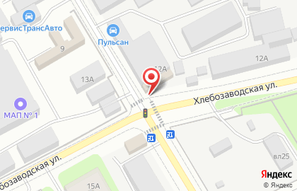 Продовольственный магазин в Москве на карте