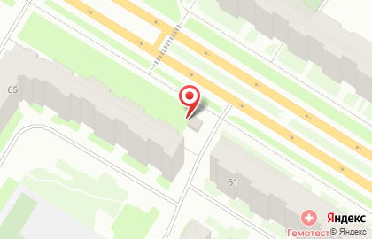 Магазин Монетка на проспекте Ленина на карте