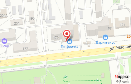 Каприз на улице Масленникова на карте