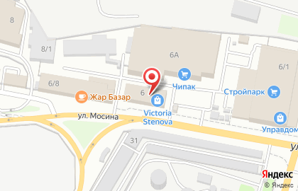 Торгово-производственная компания Бани-бочки на улице Мосина на карте