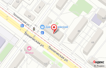 Магазин Красное & Белое на Технической улице, 48 на карте