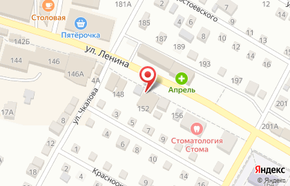 Магазин автотоваров Шинный двор в Краснослободске на карте